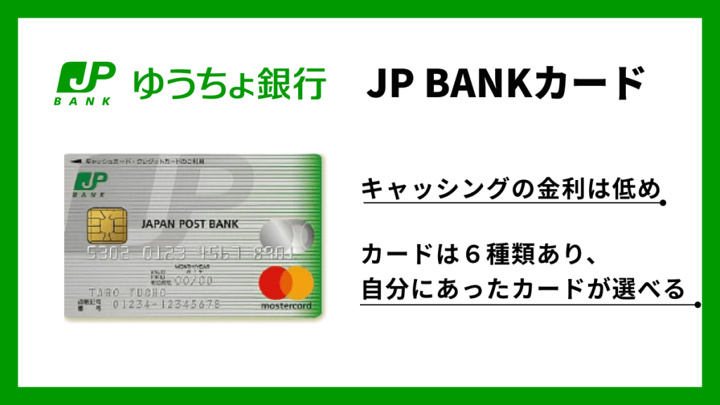 ゆうちょ銀行 JP BANKカード WEB